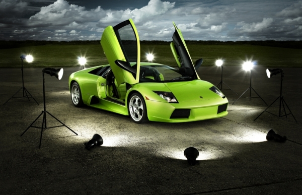 Photograph Simon Stock Super Car on One Eyeland
